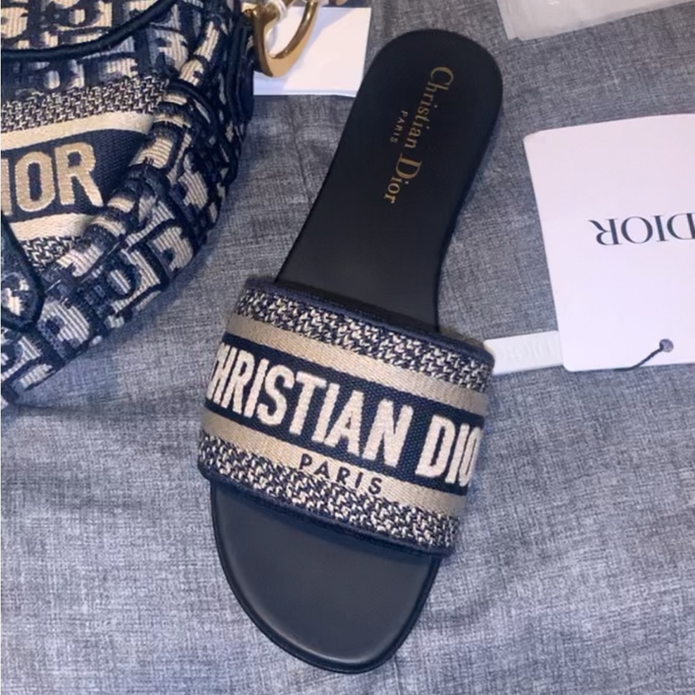 Christian Dior slides